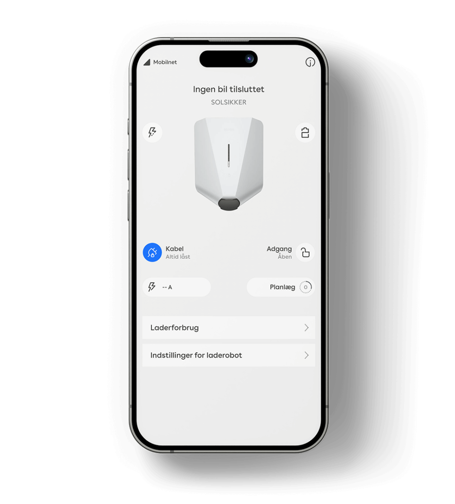 Hold styr på laderen på din mobil